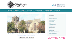Desktop Screenshot of otleyparishchurch.org